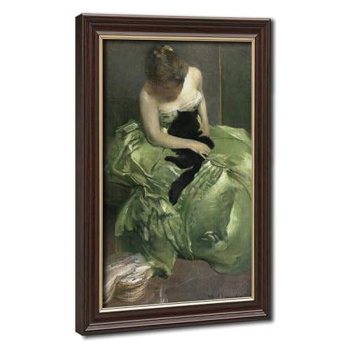 The Green Dress John Alexander White tableau suspendu pour une ambiance poétique