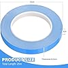 HOAOH Thermal Adhesive Tape, 25m x 10mm x 0.20mm Double Side Thermal Tapes Cooling Heatsink Pad Apply to LED, IGBT IC Chip Computer CPU GPU Modules MOS Tube SSD Drives #1