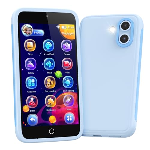 orantronx Kinder Handy Smartphone Spielzeug, 3.97" Kinderkamera Handy für Mädchen Jungen Geschenke ab ab 3 4 5 6 7 8-12 Jahre, Kinderhandy mit 200+ Lernspiele, Dualkamera, Kindersicherungs, MP3 Player orantronx Kinder Handy Smartphone Spielzeug, 3.97" Kinderkamera Handy für Mädchen Jungen Geschenke ab ab 3 4 5 6 7 8-12 Jahre, Kinderhandy mit 200+ Lernspiele, Dualkamera, Kindersicherungs, MP3 Player