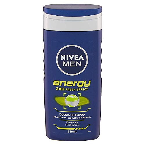 Männer Shampoo Nivea Men Energy Duschshampoo 6 x 250 ml