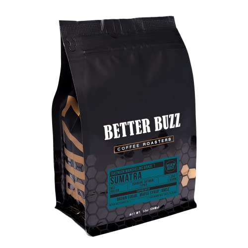 Better Buzz Sumatra Mandheling Medium Roast Whole Bean Coffee 12Oz. #TOP10