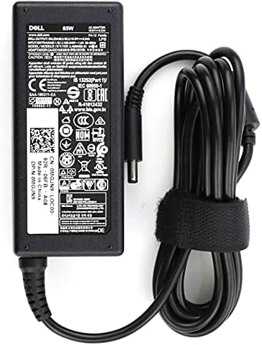 Indian Power Cord OEM Original for Dell Inspiron 15 3535 Charger, 65w Small pin Adapter, Black Toy Review India (Iknoor World )