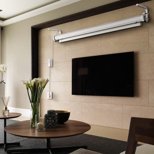 BUZIFU Beamerhalterungen Beamer Leinwand Wandhalterung L-Klammern für die Wandhalterung der Projektionsleinwand Wandabstandshalter Universal Projektorhalterung Für Heimprojektoren und Kinoleinwände