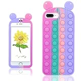 Compatibilidad: esta funda para teléfono solo es compatible con iPhone 6/6S/7/8 Plus de 5.5 pulgadas. Soporta carga inalámbrica. Todos los agujeros están cortados correctamente, puedes acceder a todos los puertos que necesitas con la funda puesta.