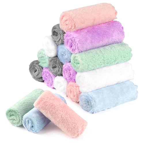 Image of Orighty Baby Washcloths 18-Pack, Premium Microfiber Baby Bath Face Towels, Super Soft and Absorbent Baby Towels for Newborn, Infants and Toddlers, Natural Baby Wipes for Delicate Skin, 9x9 Inch