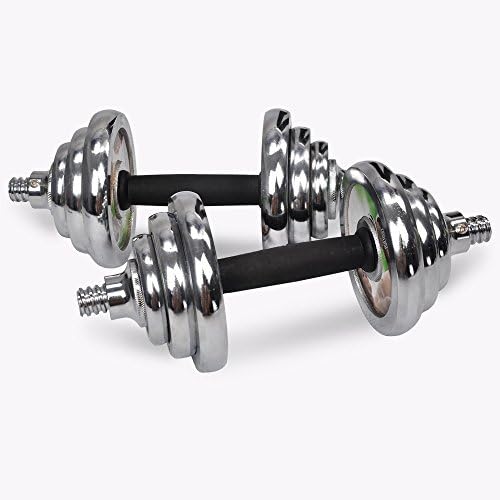 Gym Equipment Body Building Exercise Electroplating Dumbbell Adjustable Dumbbell 20 Kg Dumbbell Crystal SJ-222
