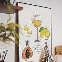 飾り絵　パーティーお家カフェバー風　アートポスター 飾り絵 パーティーお家カフェバー風 アートポスター