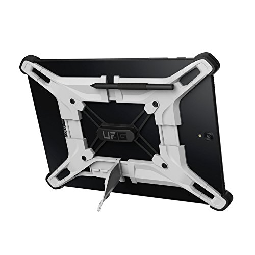 Urban Armor Gear [Uag] Rugged Exoskeleton Universal Android Tablet Case [White] With Stand And Pen Holder For 9 & 10-Inch Tablets Including Galaxy Tab S3, Tab S2, Tab A, Tab E & More #TOP7