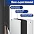 Wintcomfort Outdoor Patio Heater Cover with Storage Bag & Zipper, Heavy Duty Heater Covers for Standing Heater, All Season Protection, Waterproof, Sunglight Resistant, 87" Height x 33" Dome x 19" Base