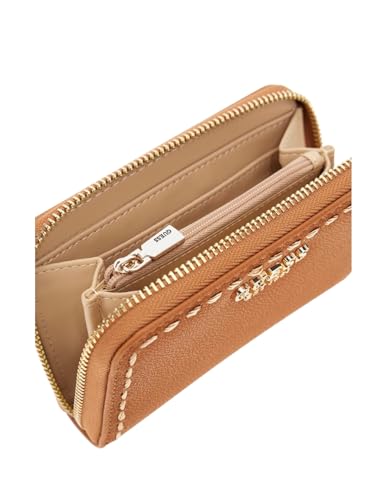 GUESS Portefeuille Anadela Medium Zip BG963714 Caramel