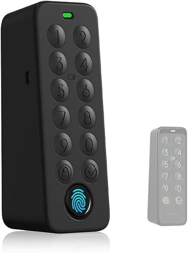 Tedubax Silicone Case for SwitchBot Smart Keypad Touch Compatible with SwitchBot Smart Keypad (Black)