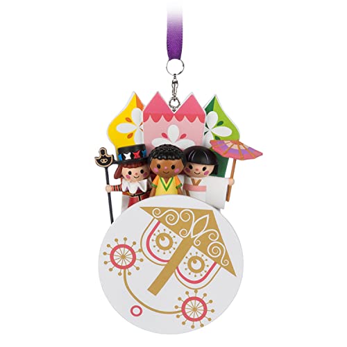 Disney ''It's a Small World'' Clock Face Sketchbook Ornament - Image 3