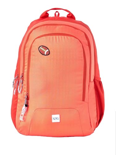 Image of Wiki Stylish Unisex Backpack 3 Durable & Lightweight backpack for Men & Women | Backpack for Office, Gym, Travel (33.5 Litre, Orange)