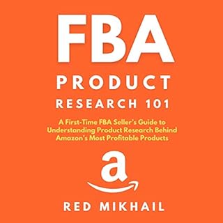 FBA Product Research 101 Audiolibro Por Red Mikhail arte de portada