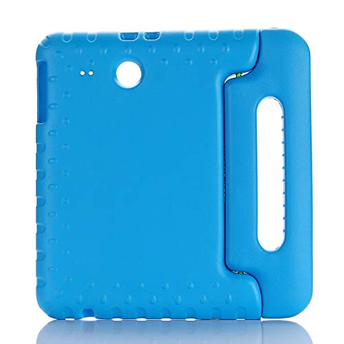 Funda Samsung Galaxy Tab E 9.6 evita arañazos cubierta silicona cuerpo completo portátil azul