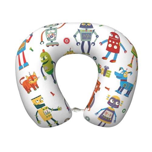 Almohada de poliéster negra para cuello y hombros miniatura 1