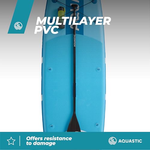 Planche de Sup Gonflable stable de 335,5 cm avec kit d'accessoires complet AQUASTIC Perth - 7