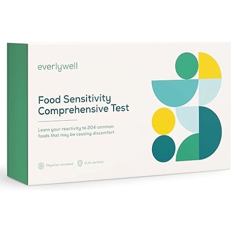 Everlywell Food Sensitivity Comprehensive Test - Learn How Your Body Responds to 204 Different Foods - at-Home Collection Kit - CLIA-Certified Labs - Ages 18+ Cover
