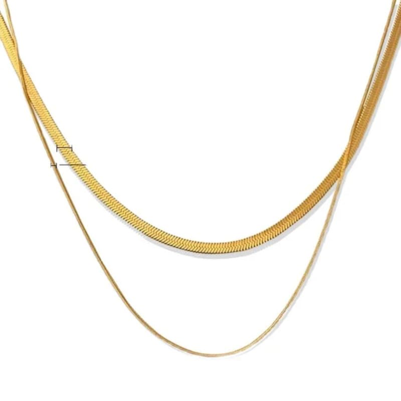 Image of Salty Alpha Anti Tarnish Neck Chain for Men | Stylish Necklace | Jewellery Accessories for Boys | Minimal Jewelry | Gifts for Boyfriend & Husband | Gift for Diwali, Christmas, Marriage, Birthday