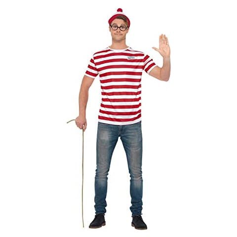 Kit de disfraces Smiffy's Where's Wally Unisex Cover