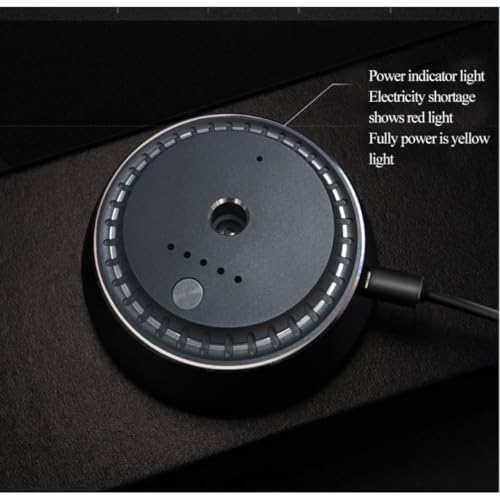 Image of STARQ Smart Car Aroma Diffuser Rechargeable Air Freshener Mist Dispenser with Auto On /Off, 3 Speed Modes & Stylish Interior Decor (S6)