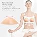 no!no! 1 Pair Silicone Breast Forms Mastectomy Prosthesis Triangle Bra Enhancer Inserts A- Cup