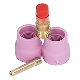4pcs Pink Welding Cup Torch Collet Set pour WP 17 18 26 Argon Arc Welding Gun Tig ACCESSOI...
