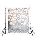 DODOING 3x5ft Hazy Bubble Photography Backdrop Customized Newborn Baby Birthday Photo Background Studio Prop Light Glitter Bokeh