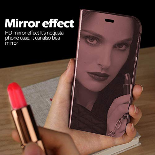 Compatible With Samsung Galaxy A23 5G Case Flip Leather Cover Clear S-View Mirror Shockproof Cover With Kickstand Anti-Scratch Protective Phone Cases Cover For Samsung A23 5G #TOP6