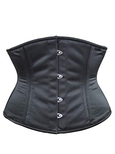 Orchard Corset CS-411 Black Satin Corset - Size 32
