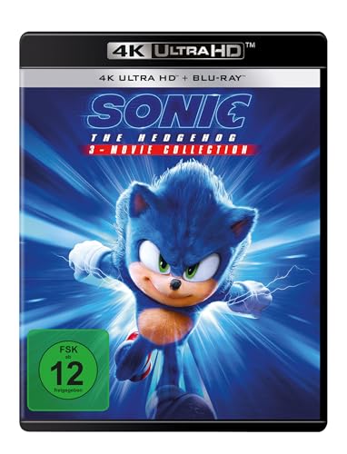 Bild: Sonic the Hedgehog - 3-Movie Collection [3 4K Ultra HDs] + [3 Blu-rays] f�r 62,59 EUR  bei Amazon