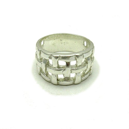 Bague en argent massif 925 R001265 : un bijou hypoallergénique pour peaux sensibles