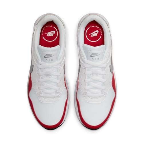 Image of Nike Air Max SC Men's Sneaker White University Red, 6 UK