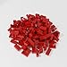 WEBRICK Classic Bulk Brick Block 2x4, 300 Piece Building Brick Red, Compatible with Lego Parts and Pieces 3001, Creative Play Set - Compatible with Major Brands(Colour:Red)