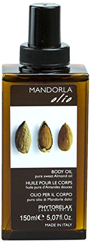 Phytorelax Mandorla Olio Body Oil Pure Sweet Almond Oil, 5.07 Oz.