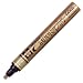 Sakura 410502 Pen-Touch Calligraphy Medium Point Marker, 5mm, Gold Metallic