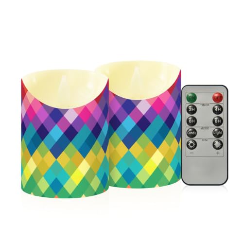 Velas cuadradas de cera para decoración de oficinas y escritorios de recepción elegantes