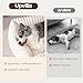 Upvilla Luxusweicher Hundekorb, Super Weiches hundebett Grosse Hunde, 4-seitiges Nackenkissen, Abnehmbare Waschbare Hundematte, Hundesofa mit Griffen, Haustierbett (Beige, 109 * 76 * 20cm)