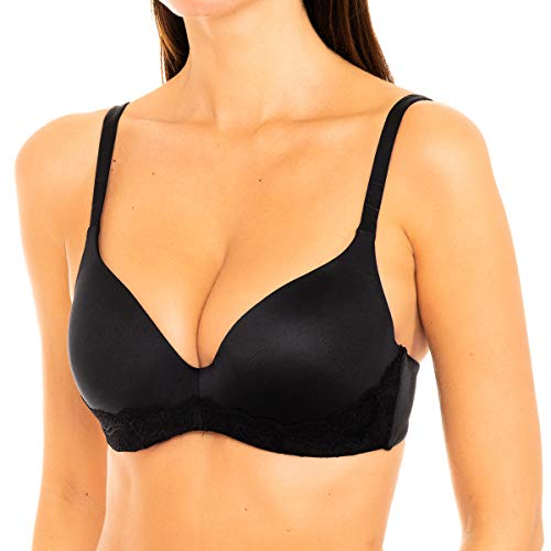 Playtex Sujetador Invisibilidad Playtex para Mujer Negro, 100C