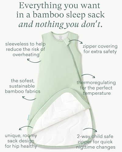Image of PurComfy Extra-Long Toddler Sleep Sack, Premium Bamboo Viscose Warm Sleeping Bag Supersoft 1.0 TOG Wearable Blanket 3T-4T-5T