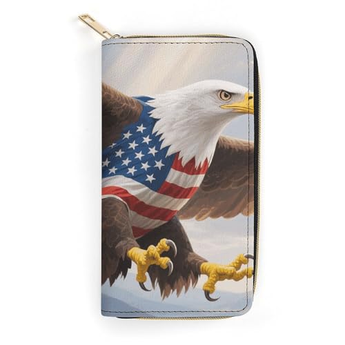 Portefeuille pour homme et femme Eagle idéal pour sécuriser vos cartes et espèces au quotidien