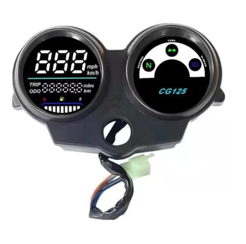 �t�@�� 125 CG TITAN 2005-2013 �p �f�W�^�� L E D �p�l�� �d�q�o�C�N �X�s�[�h���[�^�[