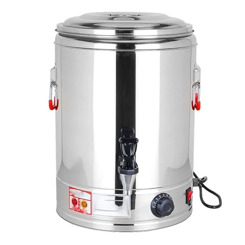 業務用電気ケトル 2800W 8L 304ステンレス製 温度調節30-110℃ 省エネ設計 早沸き機能 12時間保温 オートオフ付き コーヒー/茶対応