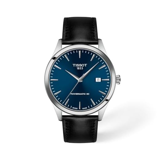 Tissot Classic Dream 40 mm Schweizer Automatikuhr für Herren, Edelstahlgehäuse, blaues Zifferblatt, T1584071604100