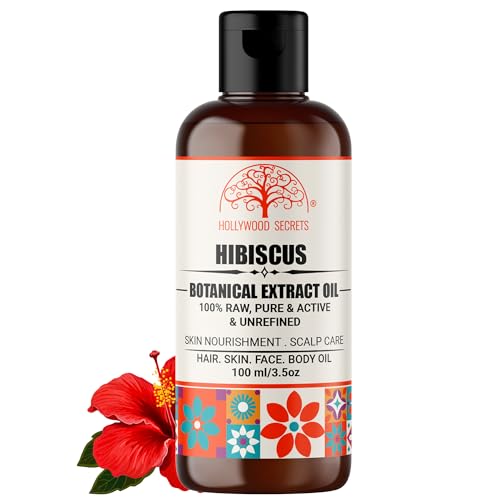 Image of Organic Pure Hibiscus Oil Hair Growth 100 ml