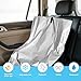 2 PCS Baby Car Seat Sun Shade Cover, Car Seat Heat Protector, Thickened Silver Coated Cloth Cooler Cover Travel Accessories for Infant