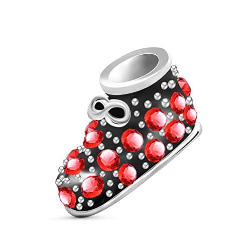Andante-Stones 925 Perlina d'Argento Bead a Forma