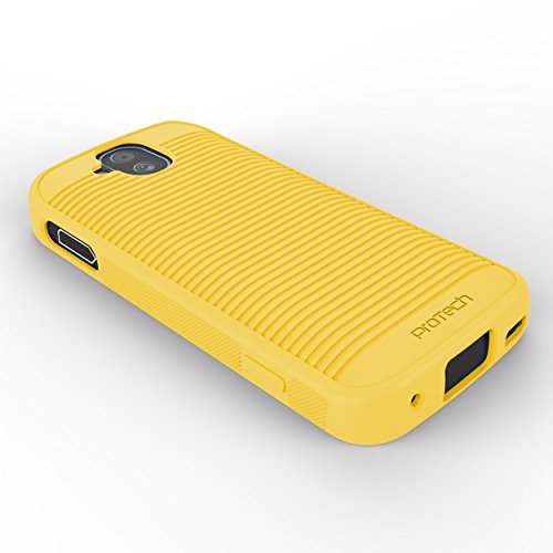 Wireless Protech Compatible With/Replacement For Durable Slim Flex Case For Kyocera Duraforce Pro, Phone Models E6810, E6820 And E6830 (Yellow) #TOP4