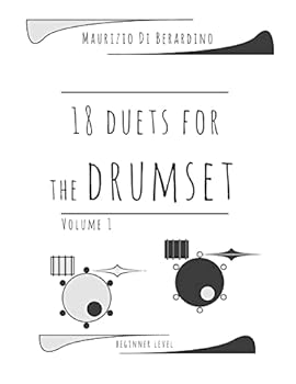 Paperback 18 duets for the drumset: Volume 1 Book