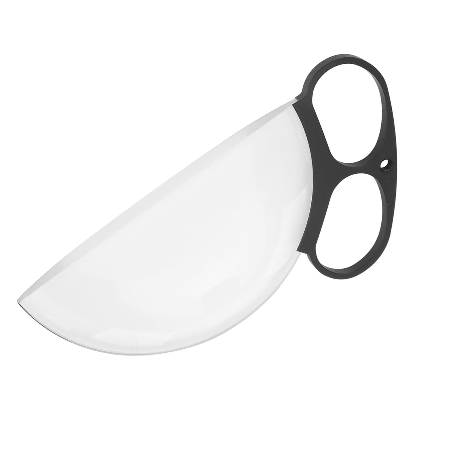 Dioptría de Mano Media Luna Filtro de Efectos de Desenfoque Especial Fotografía de Primer Plano Accesorios para Cámaras Filtro de Caleidoscopio Dividido de 150 Mm Agarre para los